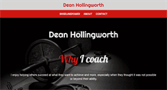 Desktop Screenshot of deanhollingworth.com